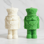 Nutcracker Christmas Candle