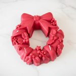 Christmas Wreath Table Candle