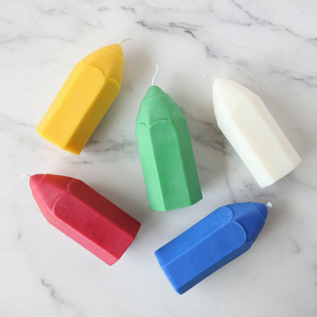 Stay Sharp Pencil Candle