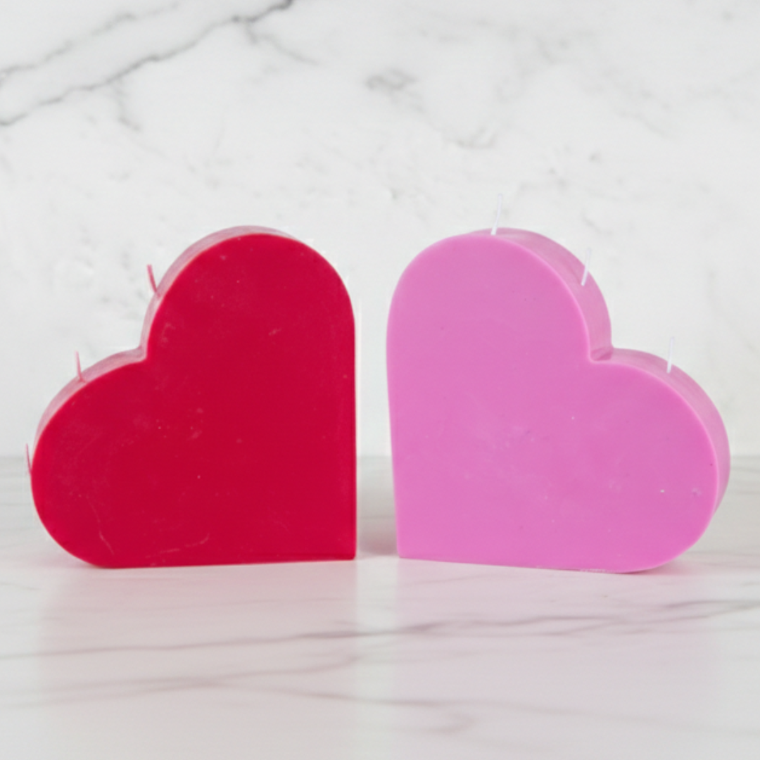 Valentine Heart Candle | Large