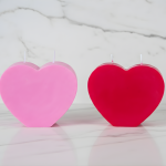 Valentine Heart Candle | Medium
